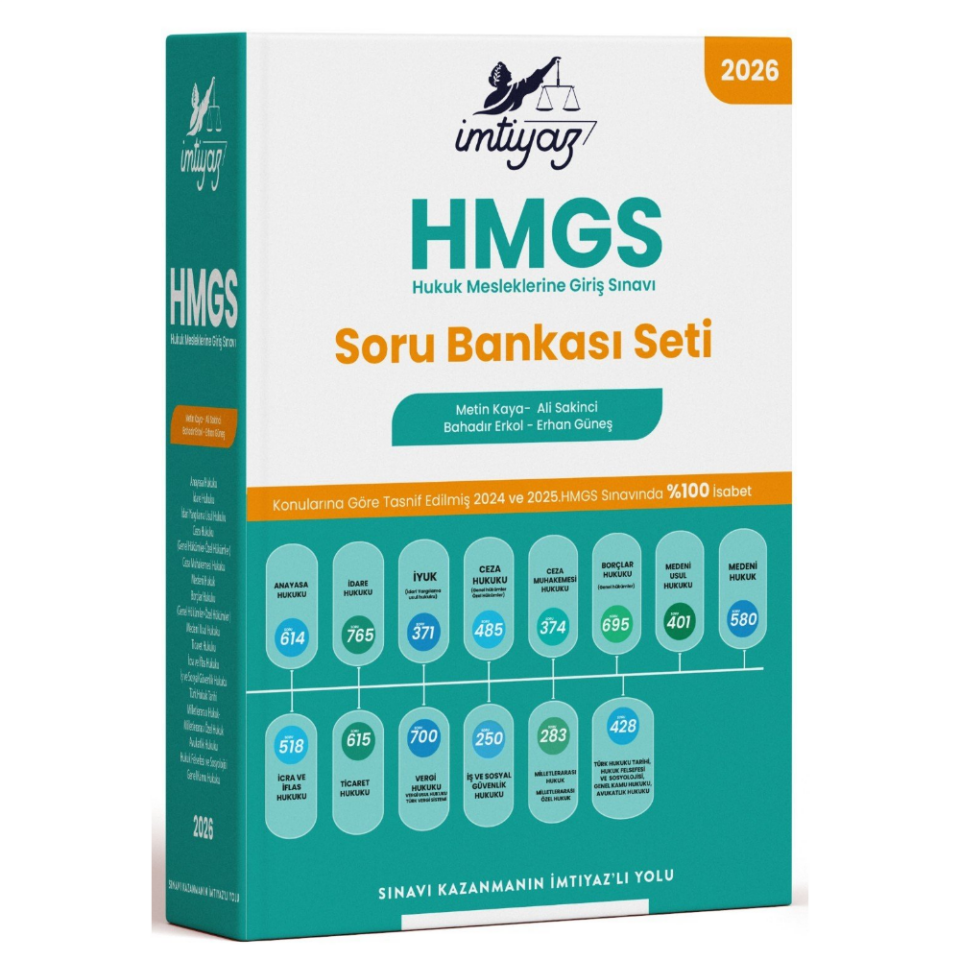 HMGS Soru Bankası Seti 2026 - İmtiyaz Yayıncılık