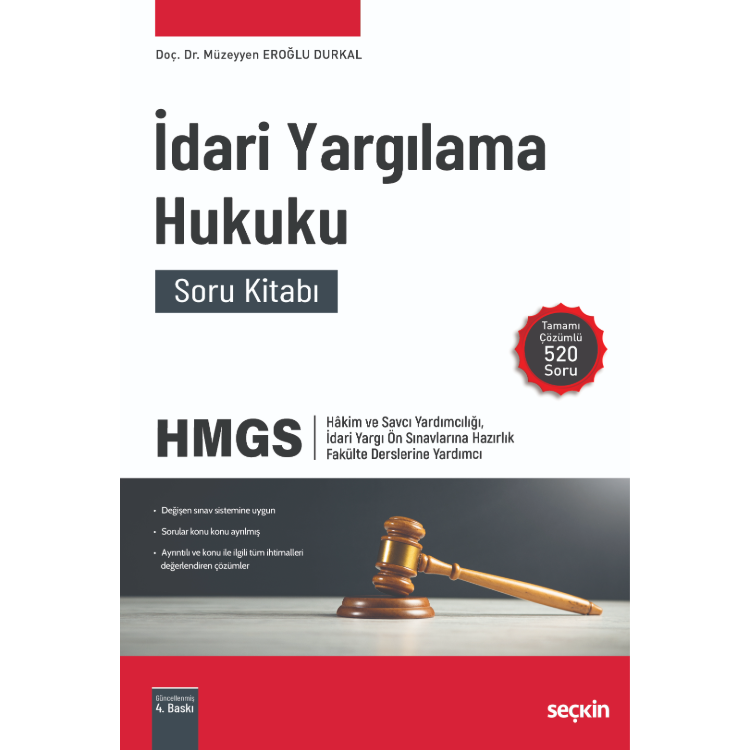 İdari Yargılama Hukuku Soru Kitabı Seçkin Yayıncılık