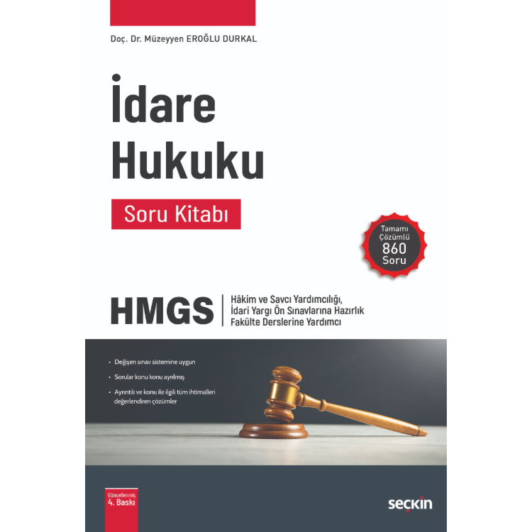 İdare Hukuku Soru Kitabı Seçkin Yayıncılık