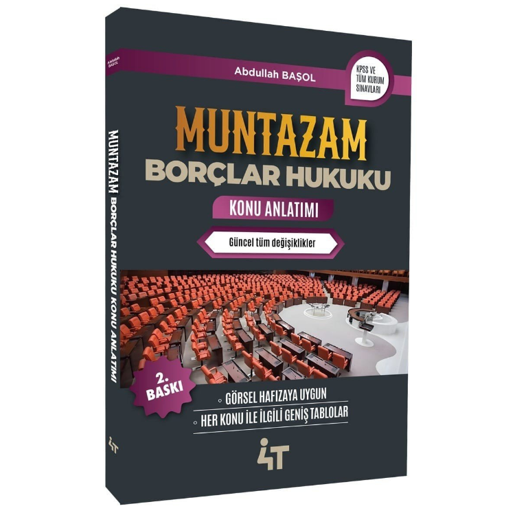 MUNTAZAM Borçlar Hukuku Konu Anlatımı 4T Yayınları