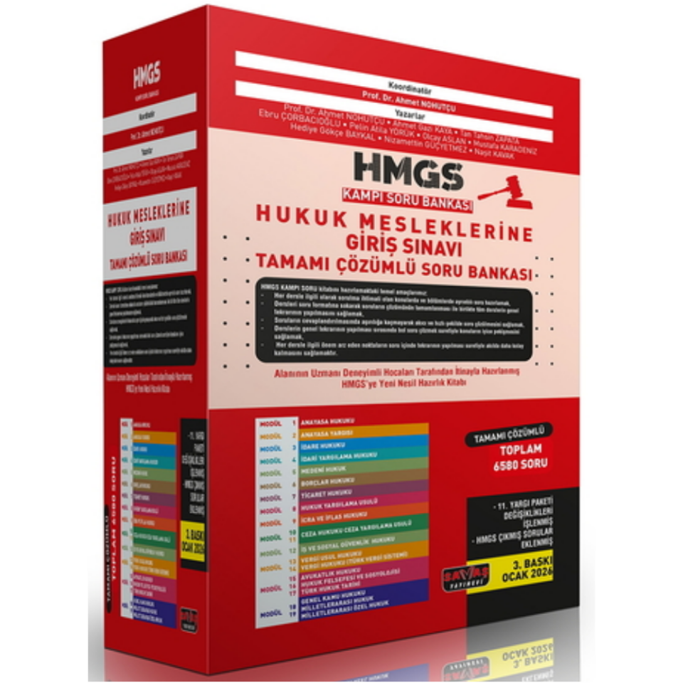 HMGS Kampı Tamamı Çözümlü Soru Bankası Modüler Set Savaş Yayınları 2026