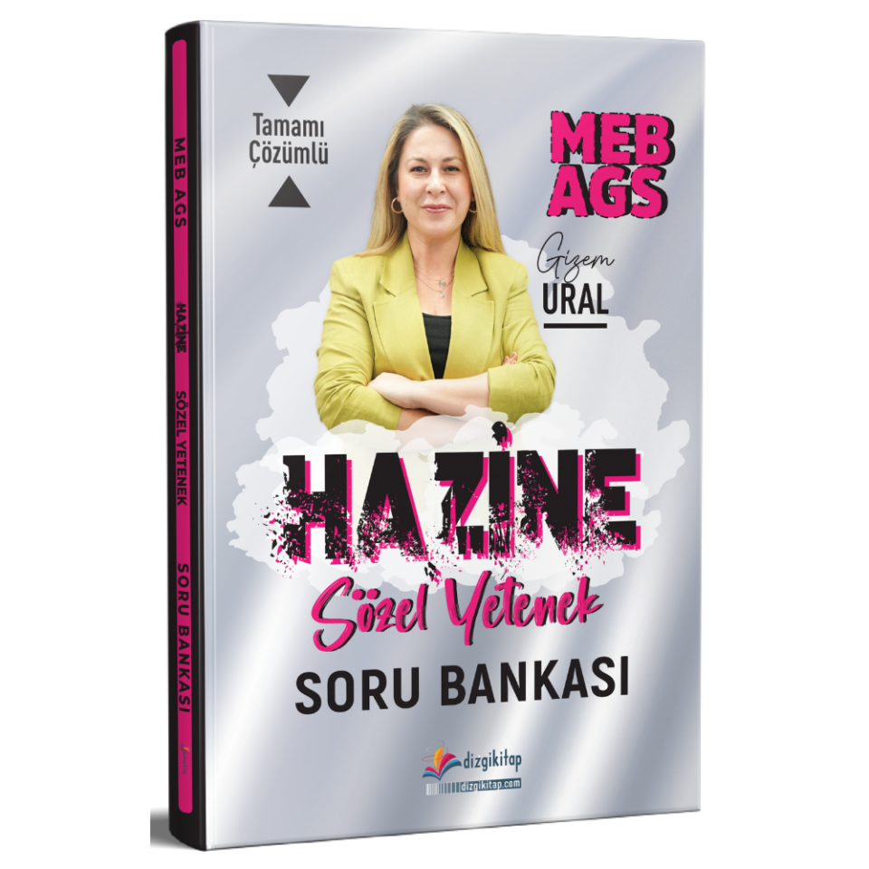 2027 MEB AGS Hazine Sözel Yetenek Soru Bankası Tamamı Çözümlü Gizem Ural-Dizgi Kitap