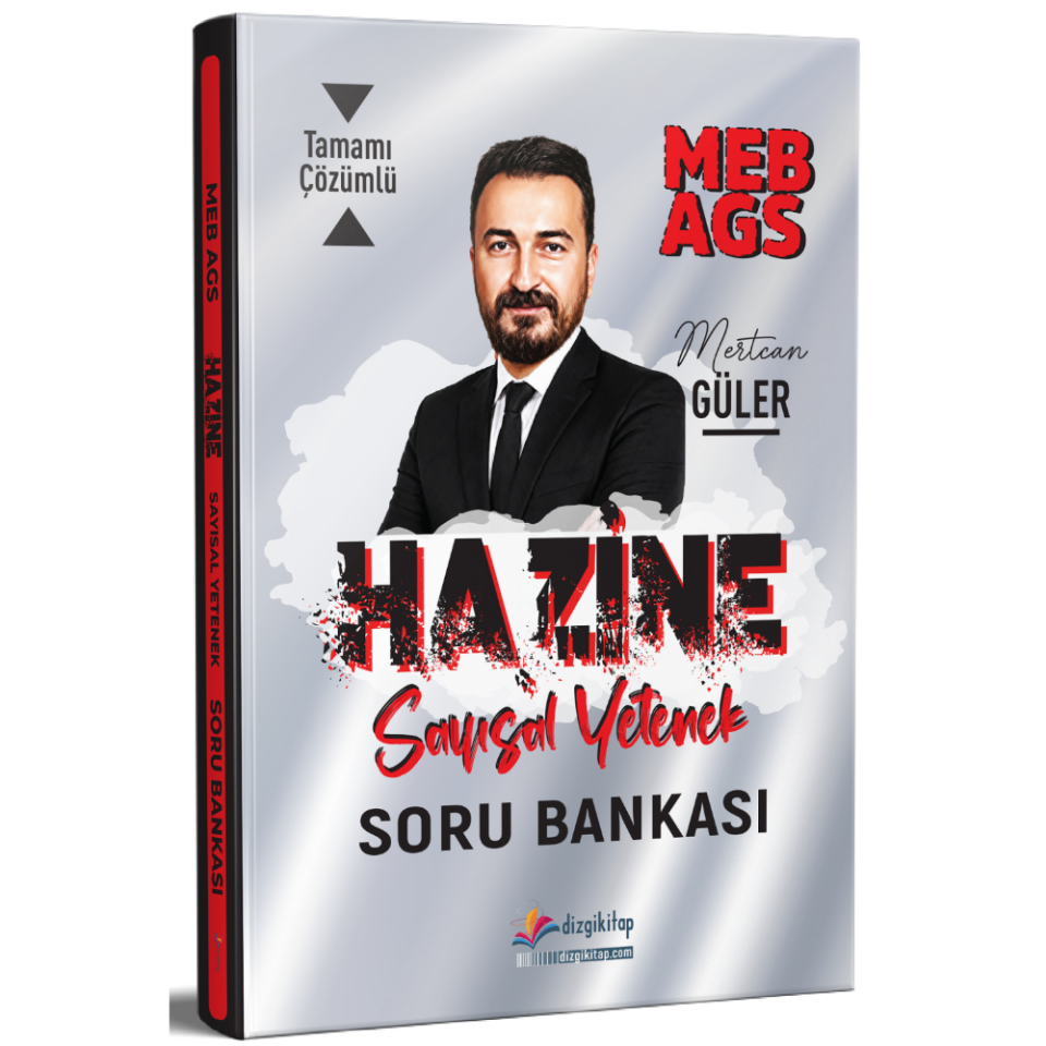 2027 MEB AGS Hazine Sayısal Yetenek Soru Bankası Tamamı Çözümlü Mertcan Güler-Dizgi Kitap Yayınları