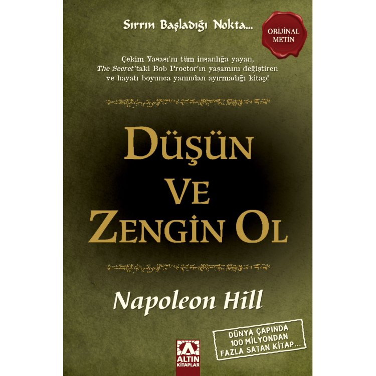 Düşün ve Zengin Ol Altın Kitaplar