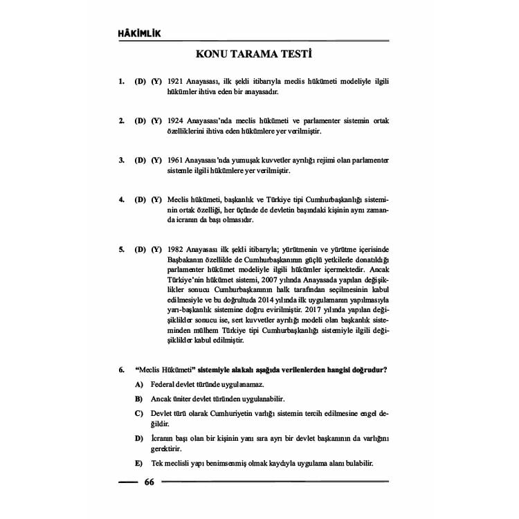 Anayasa Hukuku 7. Baskı Monopol Yayınları