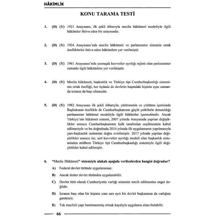 Anayasa Hukuku 7. Baskı Monopol Yayınları