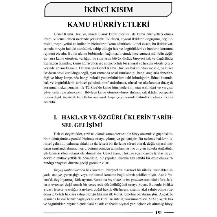 HMGS Genel Kamu Hukuku Ders Notları Monopol Yayınları