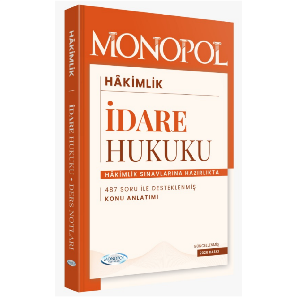 İdare Hukuku Monopol Yayınları 2026