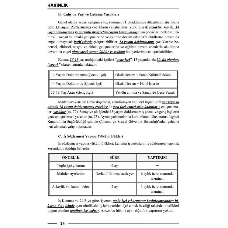 İş Hukuku Ders Notları Ve Soruları 2. Baskı Monopol Yayınları