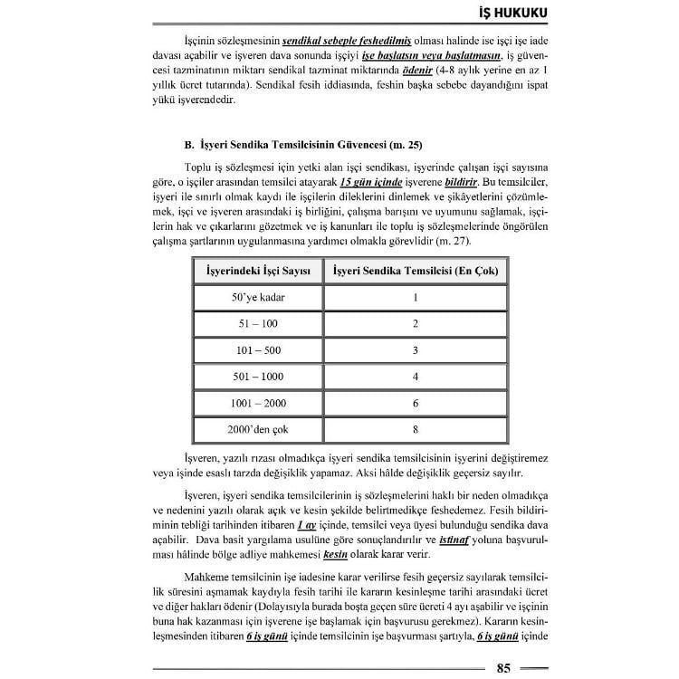 İş Hukuku Ders Notları Ve Soruları 2. Baskı Monopol Yayınları