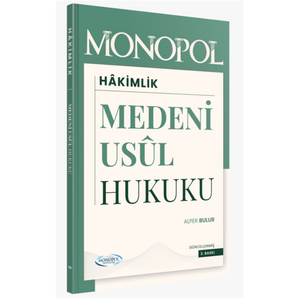 Medeni Usul Hukuku 3. Baskı Monopol Yayınları