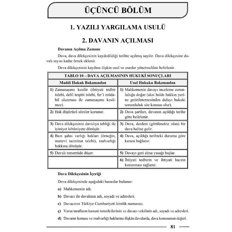Medeni Usul Hukuku 3. Baskı Monopol Yayınları