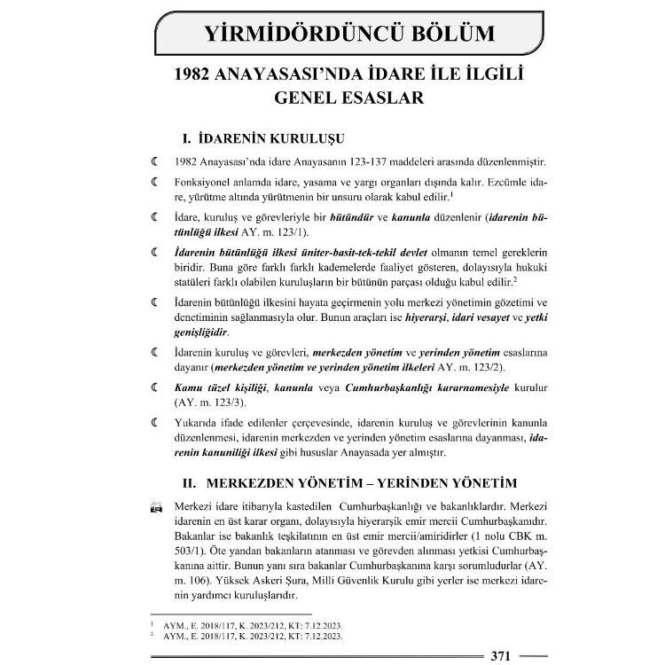 HMGS Anayasa Hukuku Ders Notları 3. Baskı Monopol Yayınları