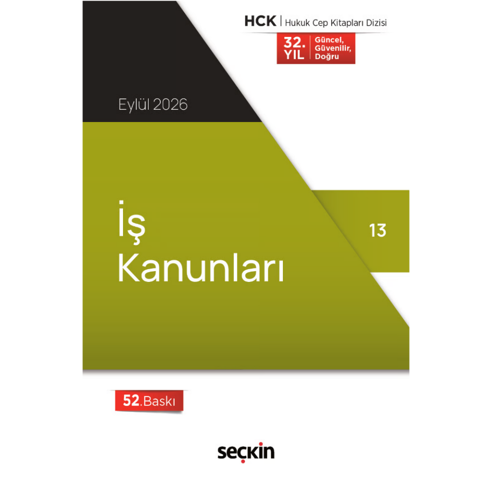 İş Kanunları (Cep Kitabı)- Seçkin Yayıncılık