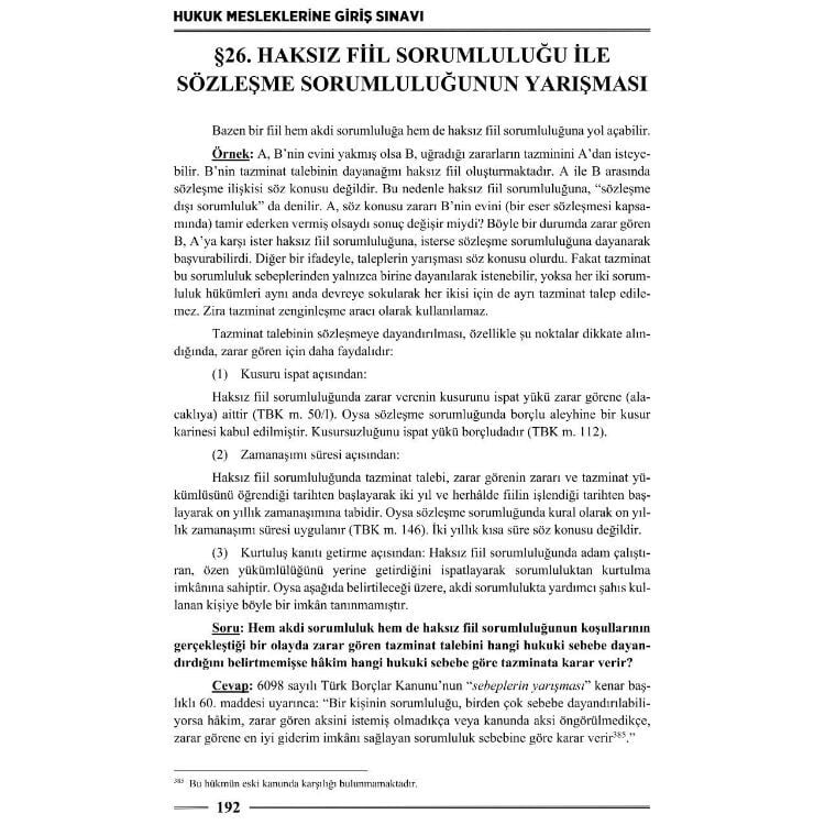 HMGS Borçlar Hukuku Genel Hükümler Ders Notları 3. Baskı Monopol Yayınları