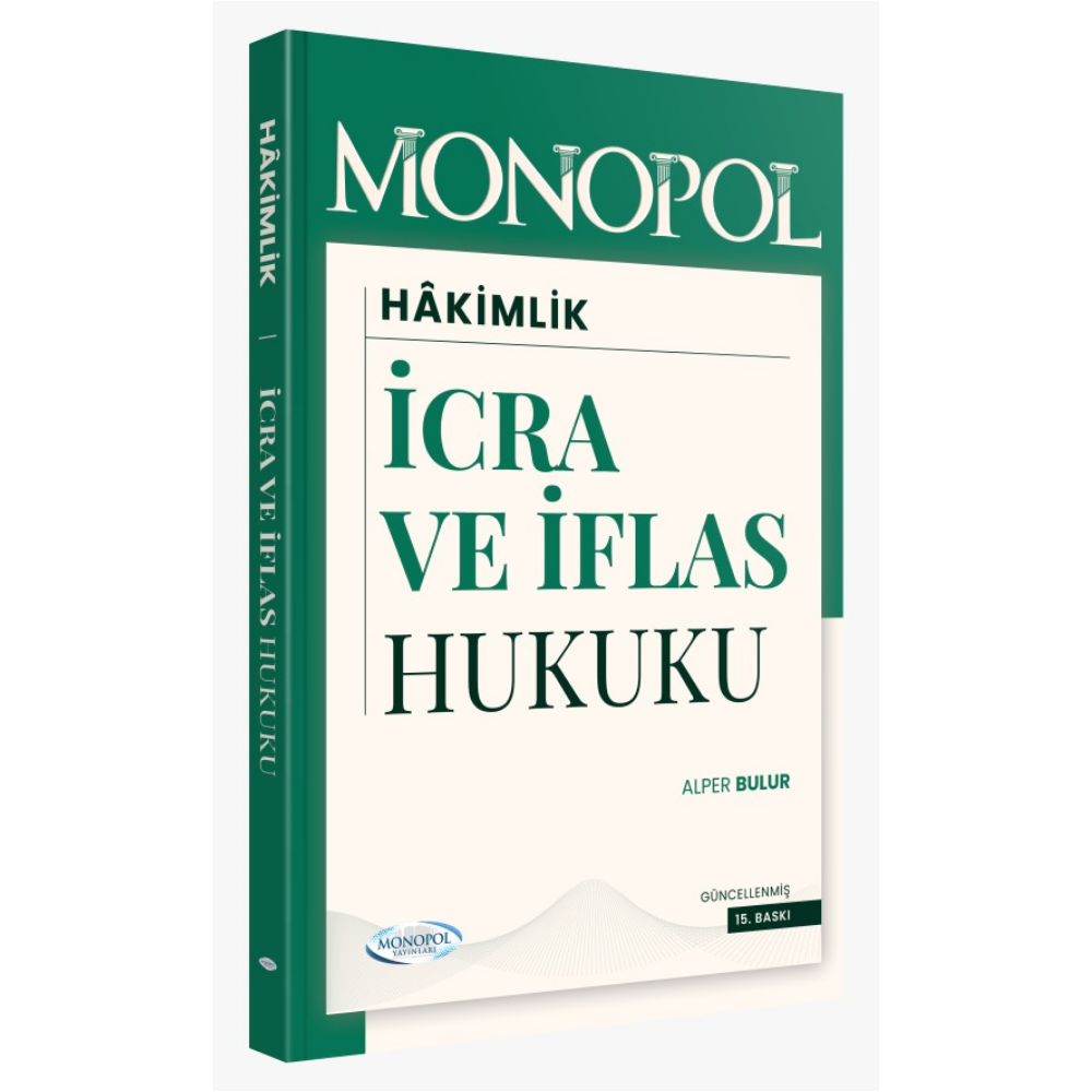 2026 İcra ve İflas Hukuku 15. Baskı Monopol Yayınları