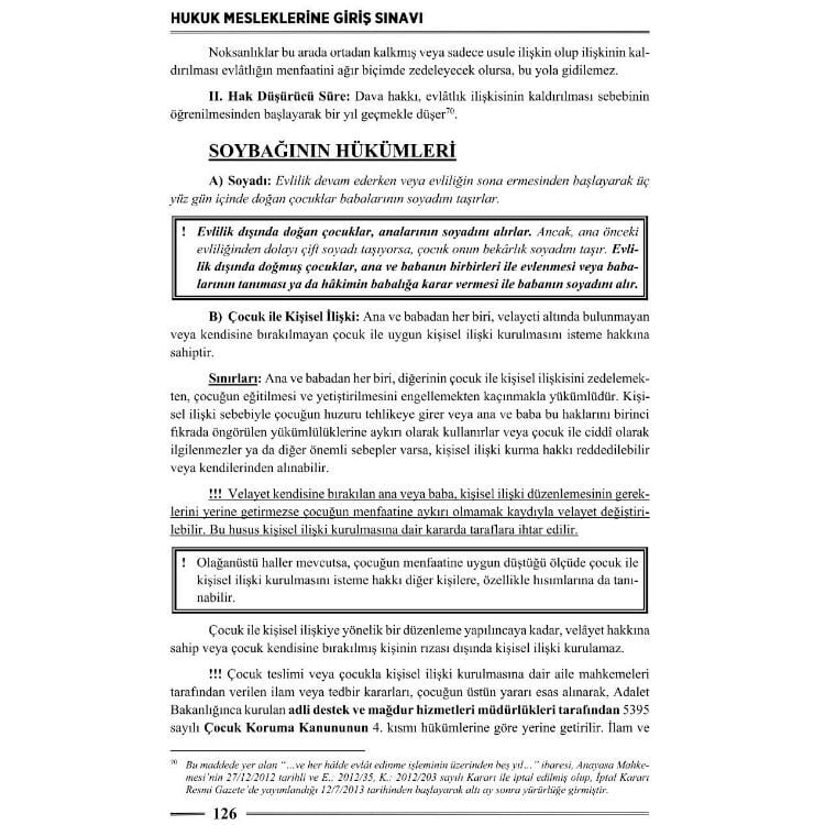 HMGS Medeni Hukuk Ders Notları 3. Baskı Monopol Yayınları