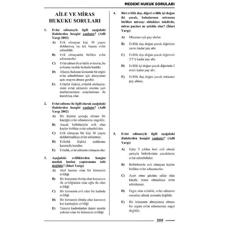 HMGS Medeni Hukuk Ders Notları 3. Baskı Monopol Yayınları