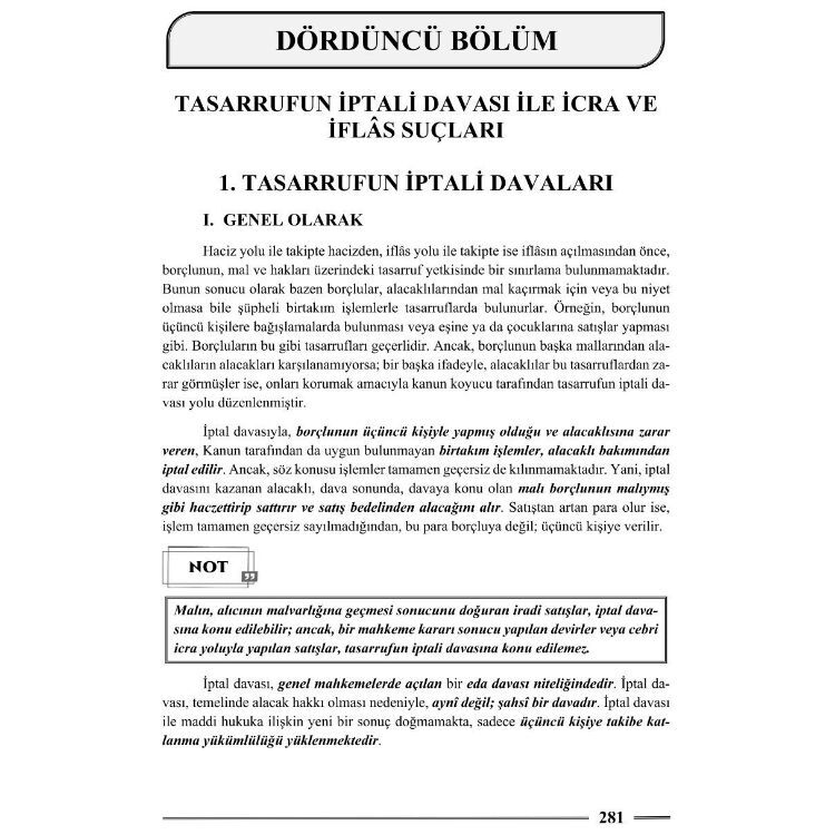HMGS İcra ve İflas Hukuku Ders Notları 3. Baskı Monopol Yayınları