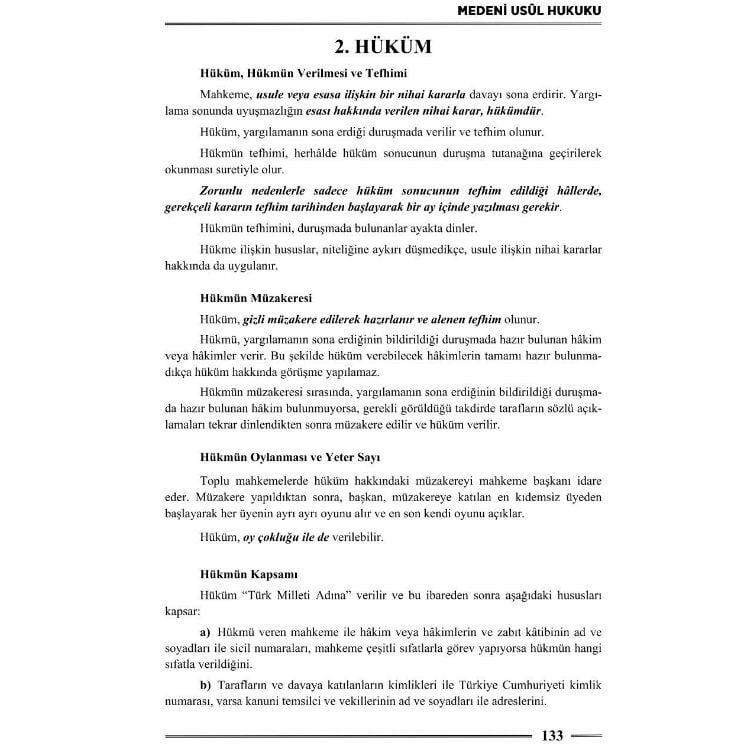 HMGS Medeni Usul Hukuku Ders Notları 3. Baskı Monopol Yayınları
