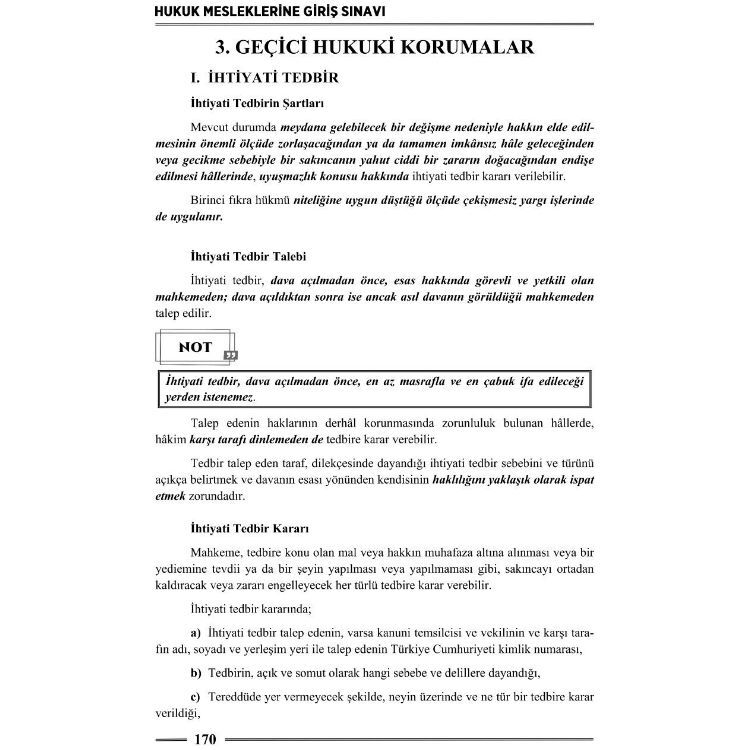 HMGS Medeni Usul Hukuku Ders Notları 3. Baskı Monopol Yayınları