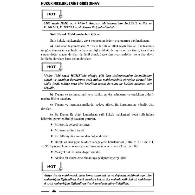 HMGS Medeni Usul Hukuku Ders Notları 3. Baskı Monopol Yayınları