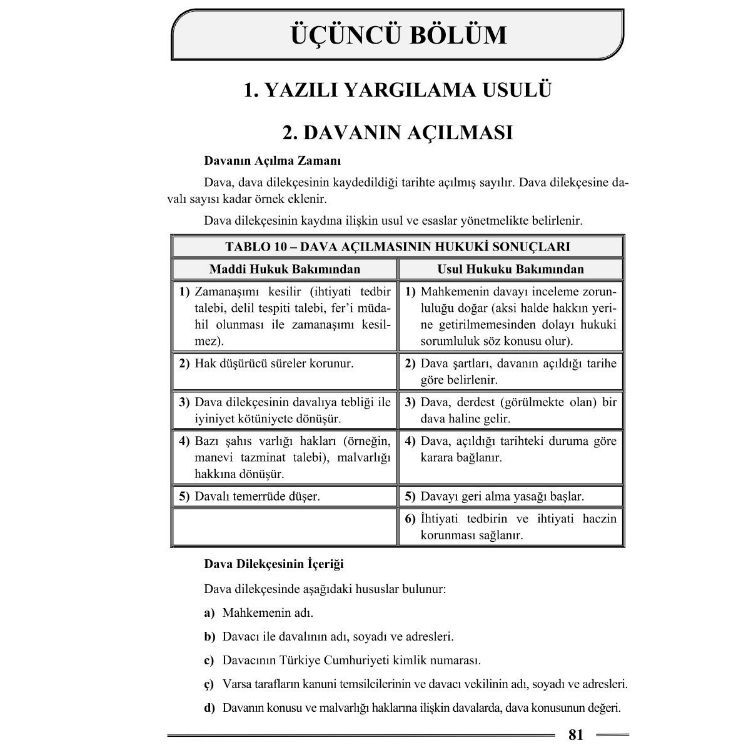 HMGS Medeni Usul Hukuku Ders Notları 3. Baskı Monopol Yayınları