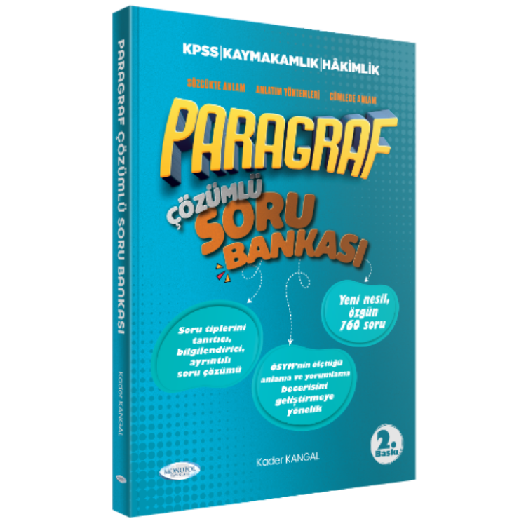Paragraf Çözümlü Soru Bankası 2. Baskı Monopol Yayınları