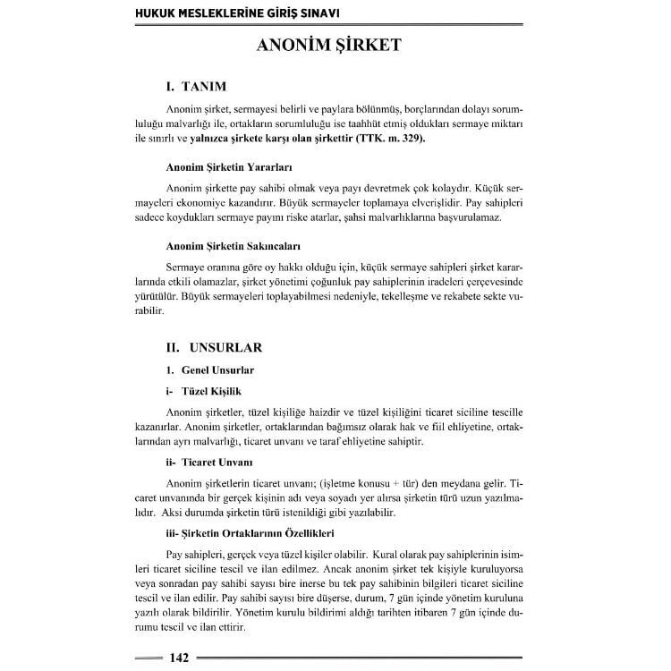 HMGS Ticaret Hukuku Ders Notları 3. Baskı Monopol Yayınları