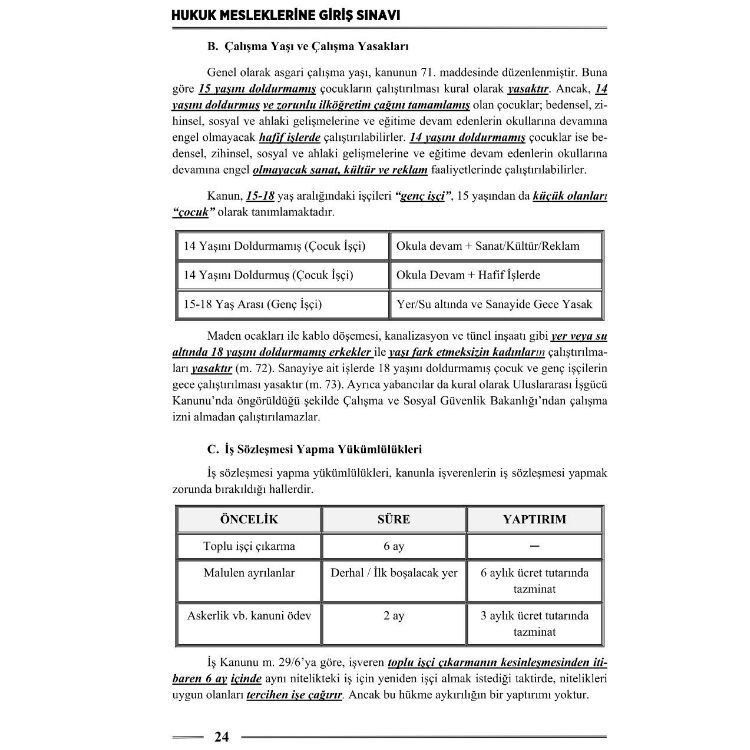 HMGS İş Hukuku Ders Notları 3. Baskı Monopol Yayınları