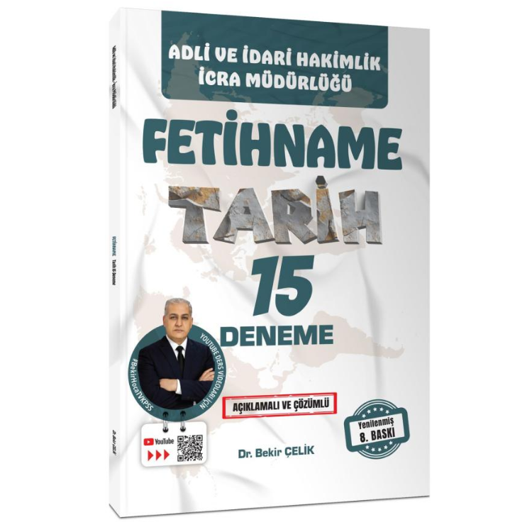 Adli İdari Hakimlik İcra Müdürlüğü FETİHNAME Tarih 15 Deneme Bekir Çelik