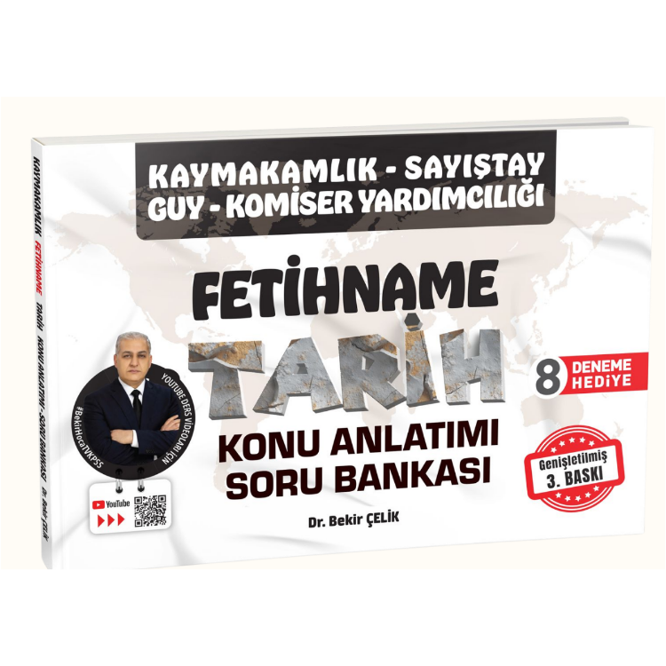Kaymakamlık FETİHNAME Tarih Konu Anlatımlı Soru Bankası Bekir Çelik
