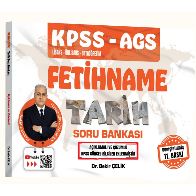 KPSS AGS FETİHNAME Tarih Soru Bankası Bekir Çelik