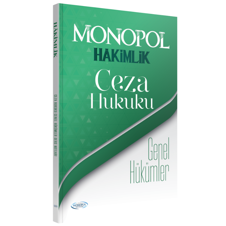 Ceza Hukuku Genel Hükümler 2. Baskı Monopol Yayınları
