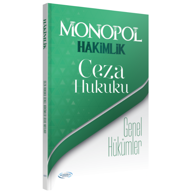 Ceza Hukuku Genel Hükümler 2. Baskı Monopol Yayınları