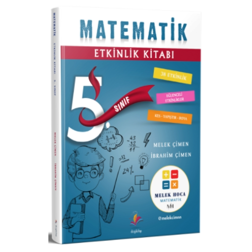 2026 5.Sınıf Matematik Etkinlik Kitabı Melek Çimen Dizgi Kitap Yayınları