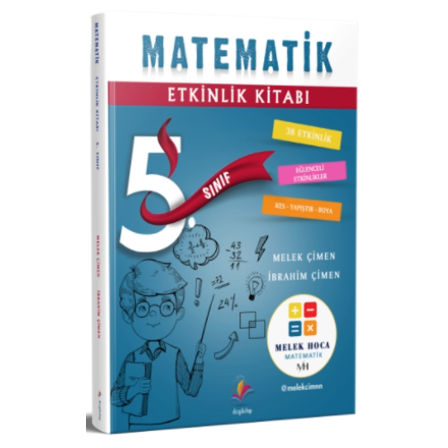 2026 5.Sınıf Matematik Etkinlik Kitabı Melek Çimen Dizgi Kitap Yayınları
