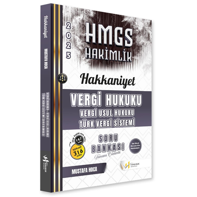 HAKKANİYET VERGİ HUKUKU VERGİ USUL HUKUKU TÜRK VERGİ SİSTEMİ SORU BANKASI 2025
