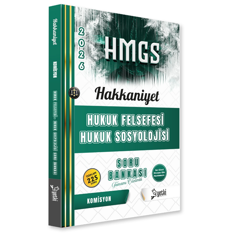 HAKKANİYET HUKUK FELSEFESİ HUKUK SOSYOLOJİSİ SORU BANKASI 2026