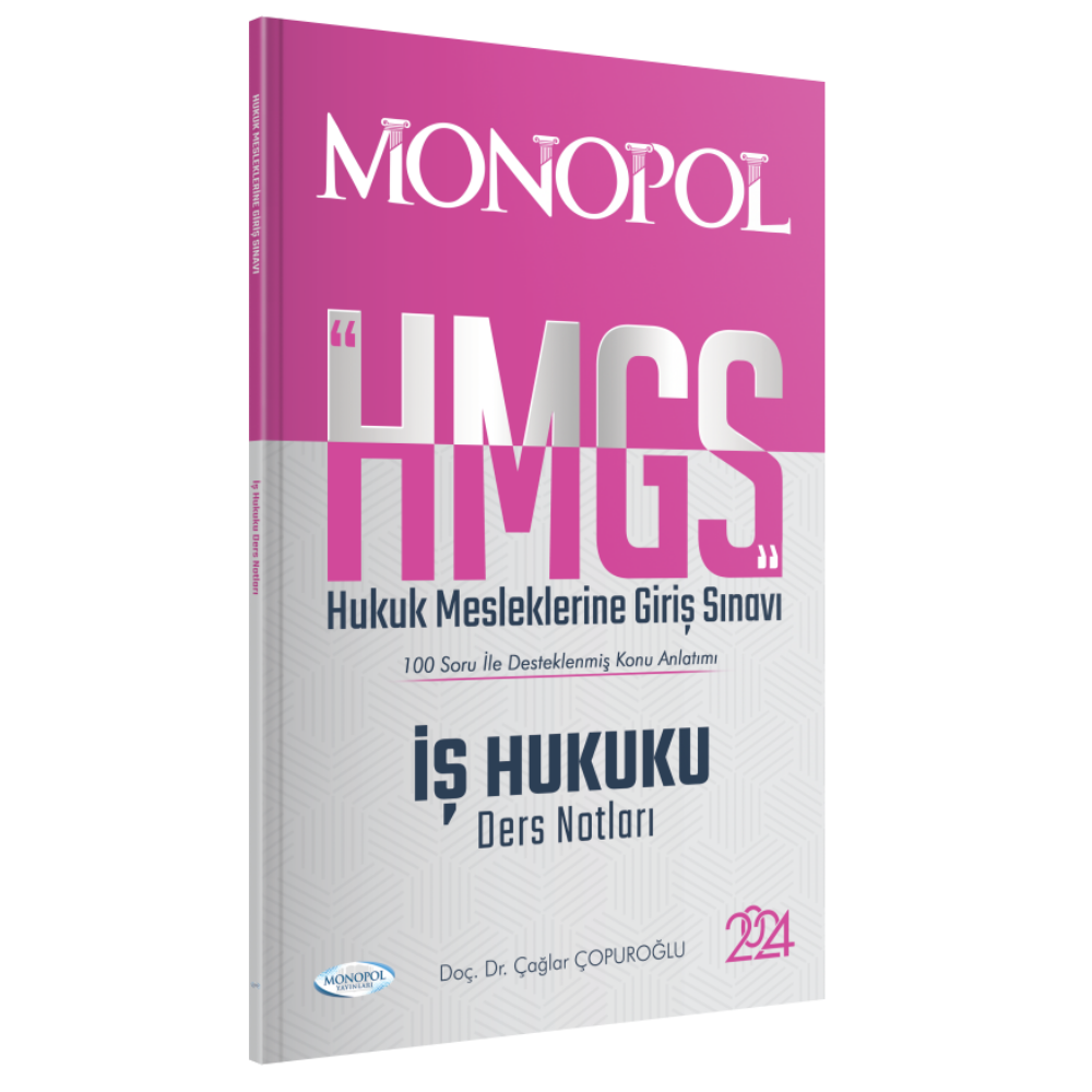 HMGS İş Hukuku Ders Notları Monopol Yayınları