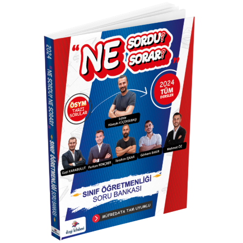 2024 ÖABT Sınıf Öğretmenliği Ne Sordu Ne Sorar Soru Bankası Hüseyin Küçüksubaşı Dizgi Kitap Yayınları