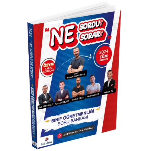 2024 ÖABT Sınıf Öğretmenliği Ne Sordu Ne Sorar Soru Bankası Hüseyin Küçüksubaşı Dizgi Kitap Yayınları