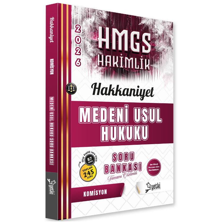 HAKKANİYET MEDENİ USUL SORU BANKASI 2026