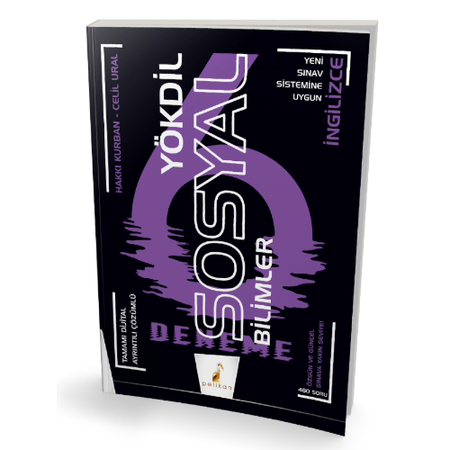 YÖKDİL Sosyal Bilimler Dijital Çözümlü 6 Deneme Sınavı Pelikan Yayınevi