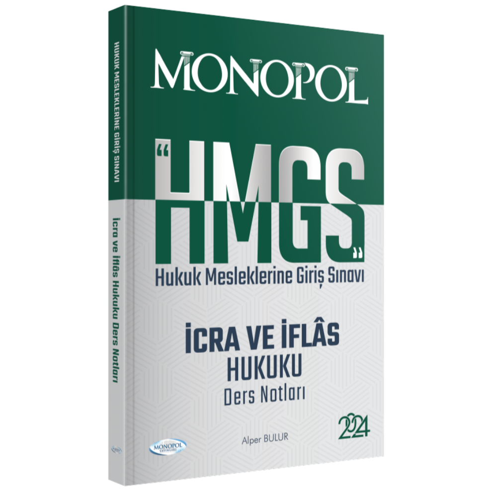 HMGS İcra ve İflas Hukuku Ders Notları Monopol Yayınları