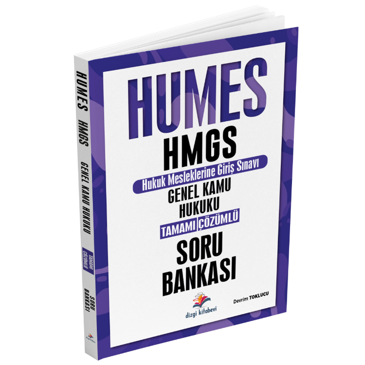 2025 Humes HMGS Genel Kamu Hukuku Tamamı Çözümlü Soru Bankası Dizgi Kitap Yayınları