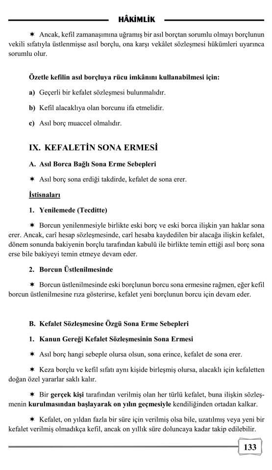 2024 Hakimlik Borçlar Hukuku Özel Hükümler Monopol Yayınları