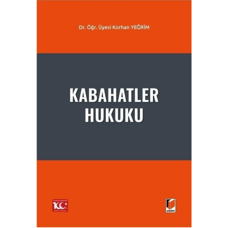 Kabahatler Hukuku Adalet Yayınevi
