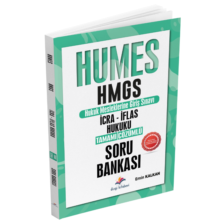 2025 Humes HMGS İcra İflas Hukuku Tamamı Çözümlü Soru Bankası Dizgi Kitap Yayınları
