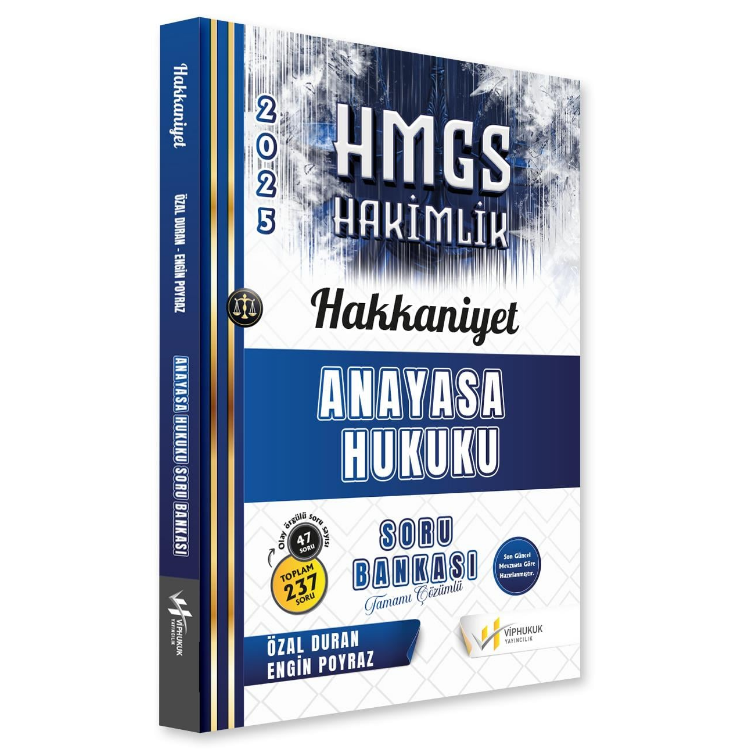 HAKKANİYET ANAYASA HUKUKU SORU BANKASI 2025